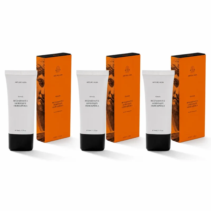 Arturo Alba Formula Regenerante E Hidratante Hidrolipidica 50Ml , pack 3
