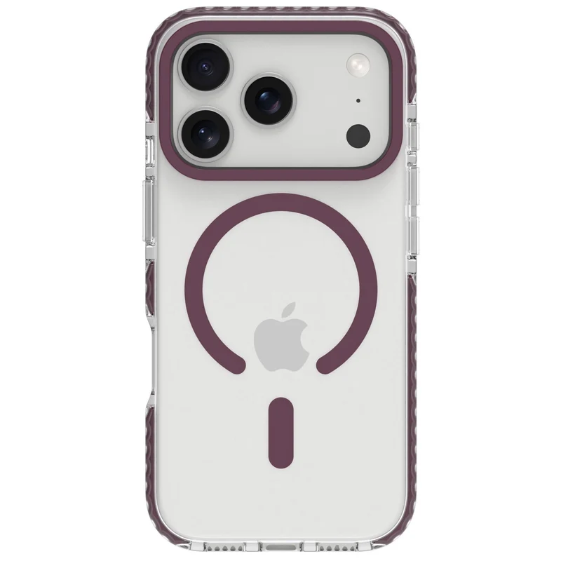 Cygnett Charge and Connect MagSafe Case for iPhone 18 Pro/17 Pro (Potent Purple)