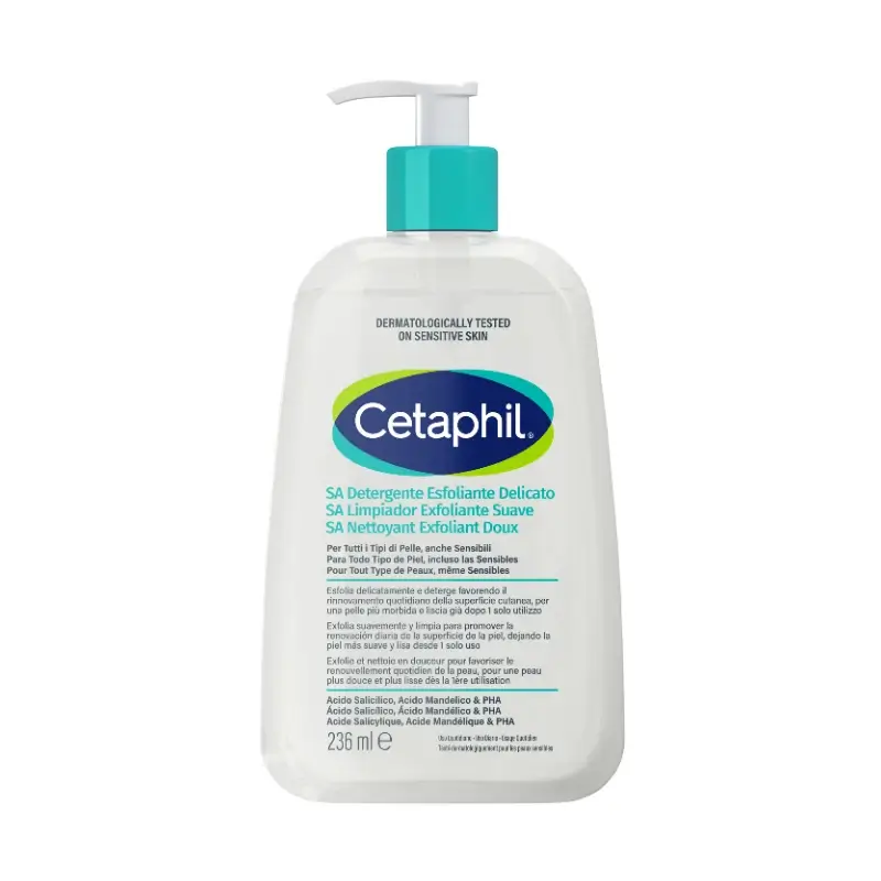 Cetaphil Sa Limpiador Exfoliante Suave 236 ml
