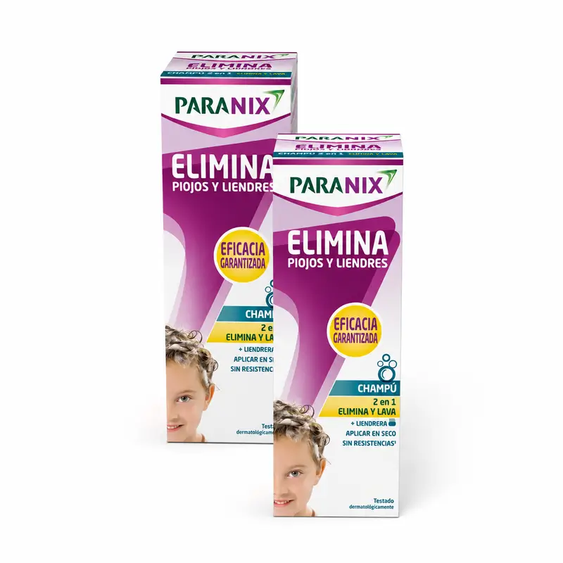 Paranix Champú Elimina , 2 x 200 ml