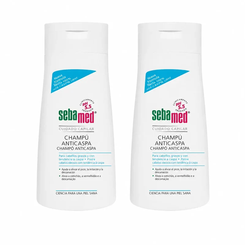 Sebamed Champú Anticaspa 400 Ml , pack 2