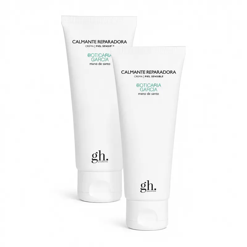Gema Herrerías x Boticaria Garcia Mano de Santo Crema Reparadora, Pack 2 x 100 ml