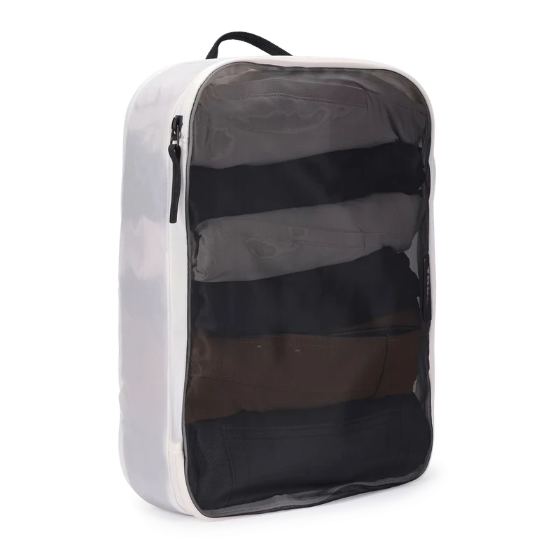 Thule Medium Packing Cube Travel Organiser Bag for Carry-On Luggage in White