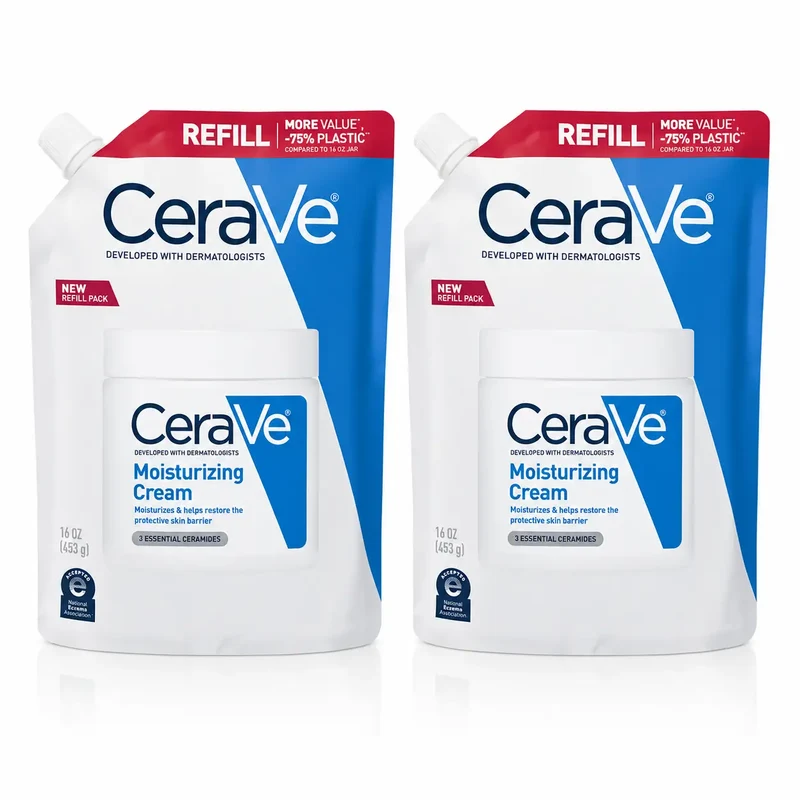 Cerave Pack Cerave Recarga Crema Hidratante , 454 Ml X2 , x2