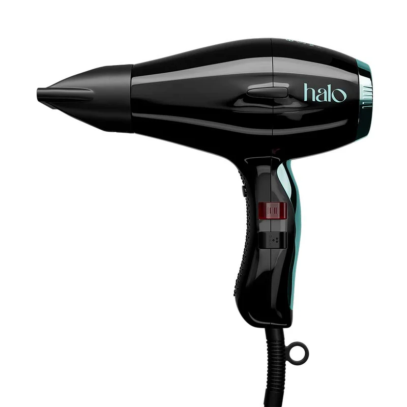 by Elchim Jennifer 3900 Ionic-Ceramic Hair Dryer - Black & Mint