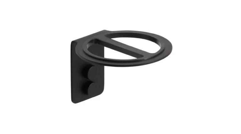 Soporte Plancha Adhesivo Negro Slim 2393-081 Manillons Torrent