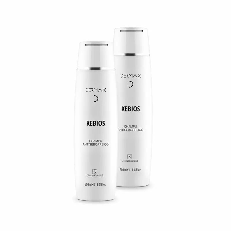 Dermax Kebios Champú Antiseborreico , Pack 2 x 200 ml