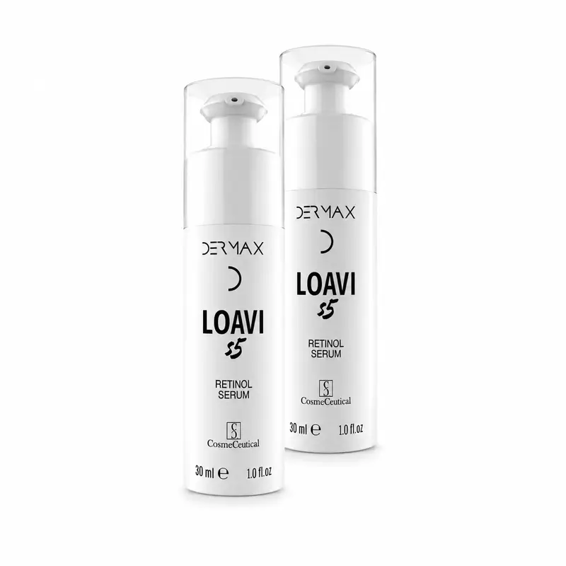 Dermax Loavi S5 Retinol Serum, Pack 2 x 30 ml