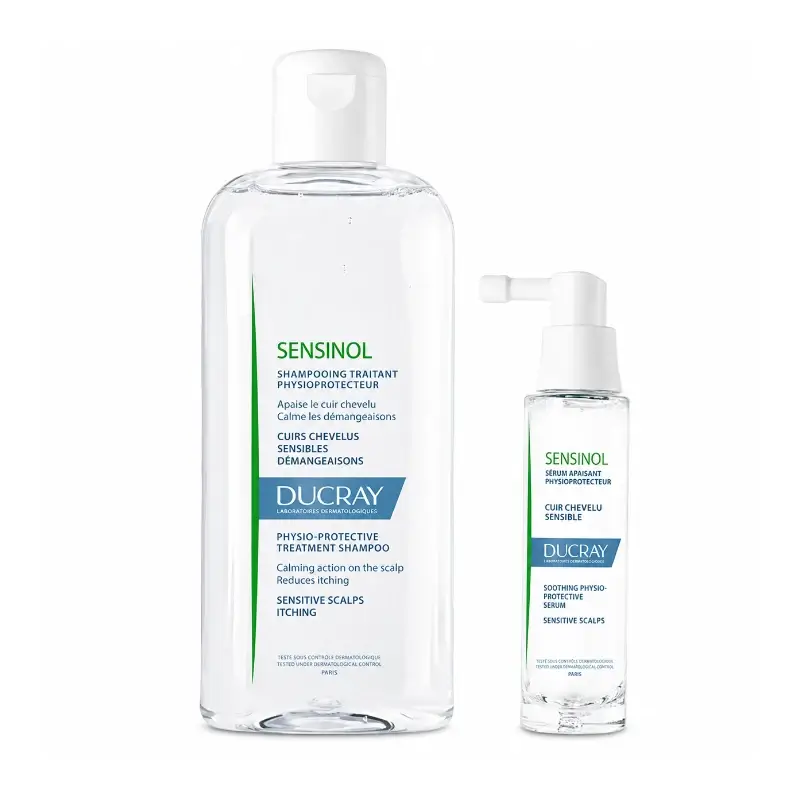 Ducray Pack Sensinol Champú 200 ml + Sensinol Sérum 30 ml