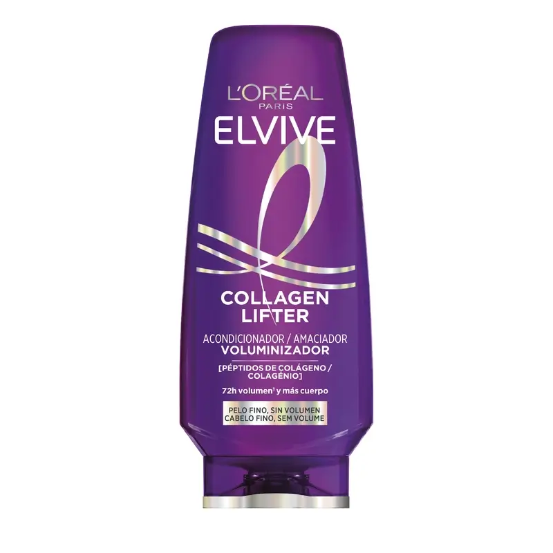 L'Oréal Paris Elvive Collagen Lifter Acondicionador Voluminizador, 300 ml