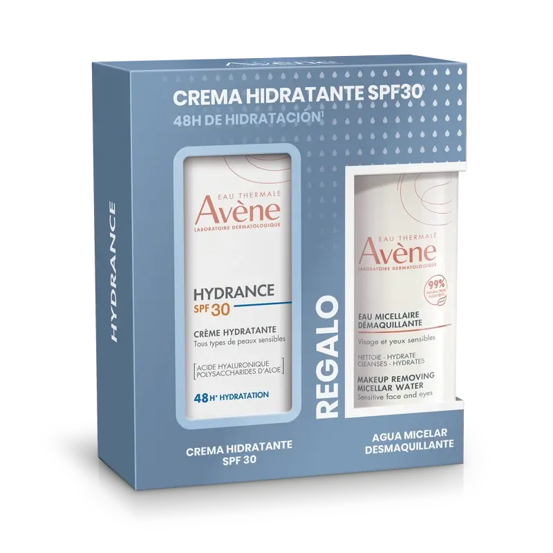 Avene Pack Hydrance Crema Hidratante Spf30 40 Ml+ Agua Micelar 100Ml Regalo