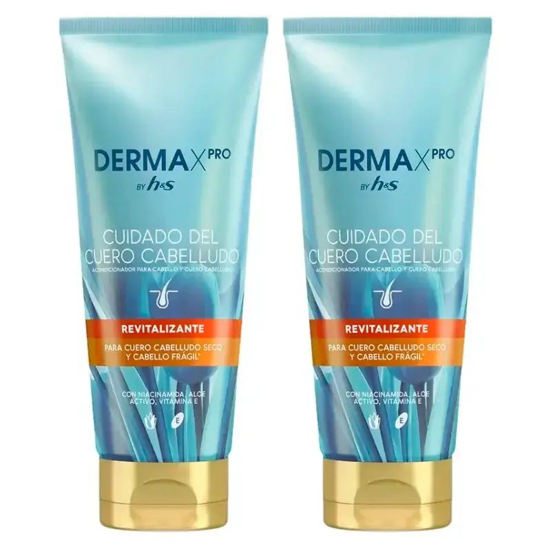 H&S Acondicionador Dermaprox Revitalize, Pack 2 x 220 ml