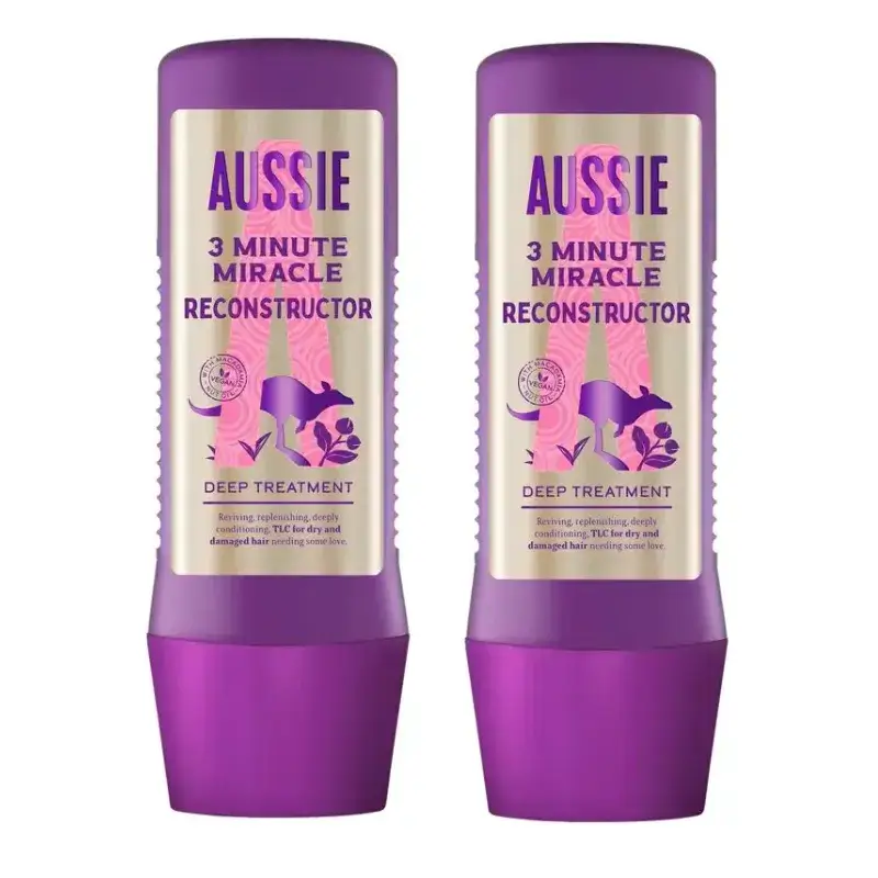 Aussie Mascarilla 3 Minutes Miracle Repair Sos, Pack 2 x 225 ml