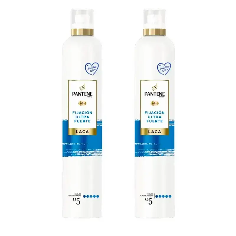 Pantene E Pro-V Laca Fijación Ultrafuerte, Pack 2 x 370 Ml