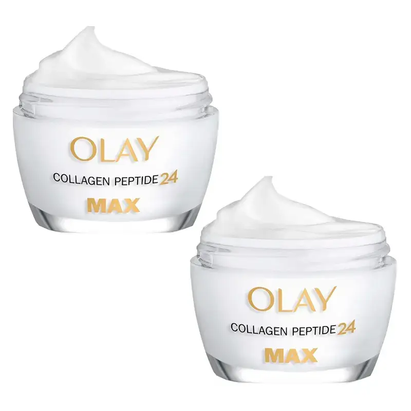 Olay Collagen Peptides 24H Max Crema, pack 2 x 50Ml
