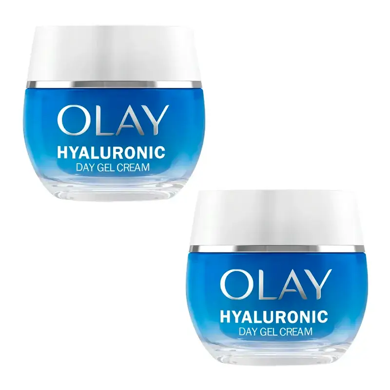Olay Hyaluronic Crema De Día, pack 2 x 50 Ml