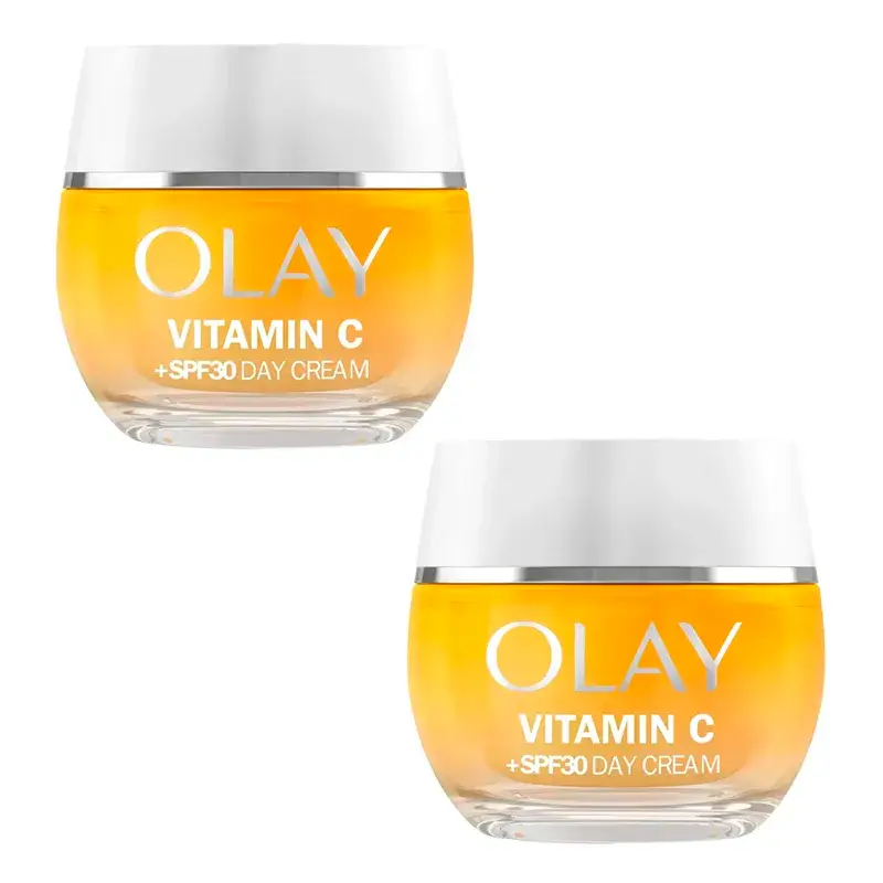 Olay Vitamin C Crema De Día Spf30, pack 2 x 50Ml