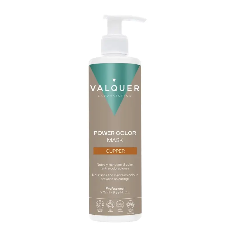 Valquer Mascarilla Color Cobre - Power Color , 275 ml