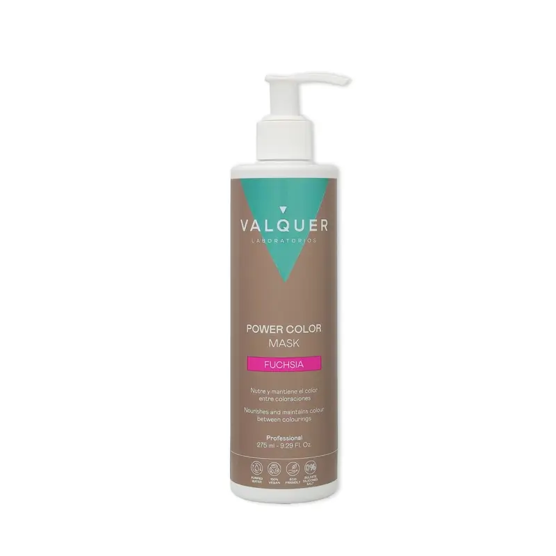 Valquer Mascarilla Color Fucsia / Rosa - Power Color , 275 ml