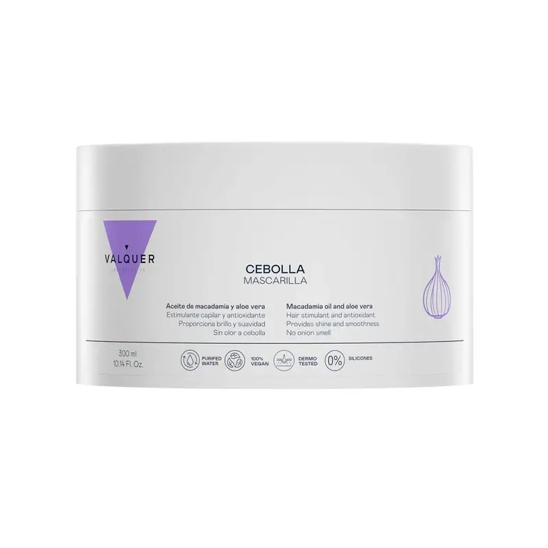 Valquer Mascarilla Capilar De Cebolla , 300 ml