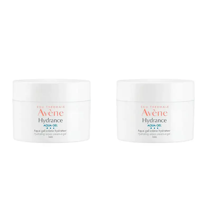 Avène Hydrance Aqua Gel Crema, 2X50 Ml