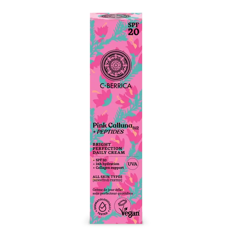 Natura Siberica Crema De Día Facial Para Una Piel Perfecta Y Luminosa Spf 20 , 50 ml