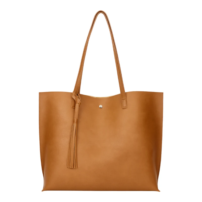 Miomu Bolso Tote Grande con Detalle de Borla