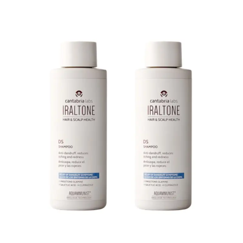 Iraltone Champú Ds, Pack 2 x 200 ml