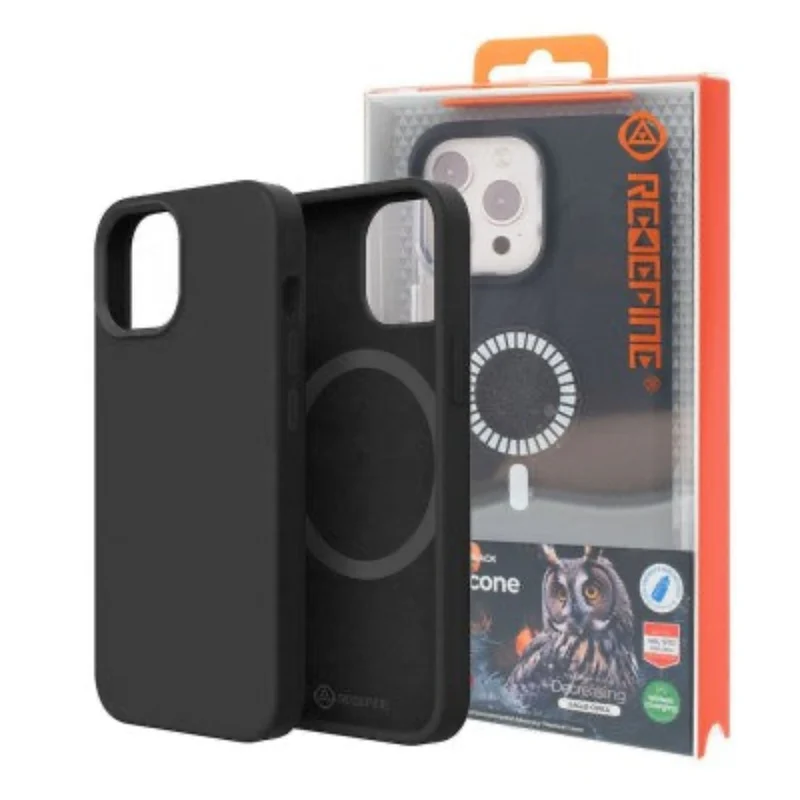 Redefine Liquid Silicone For iPhone 16 - Black
