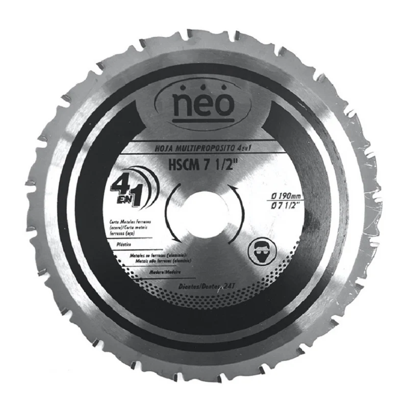 Neo Hoja Multipropósito 4 en 1 7 1/2", HCSM 7 /12