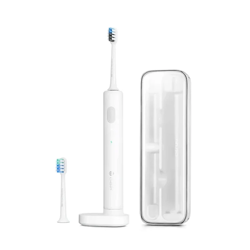 DR.BEI Sonic Electric Toothbrush Rechargeable Portable (White)