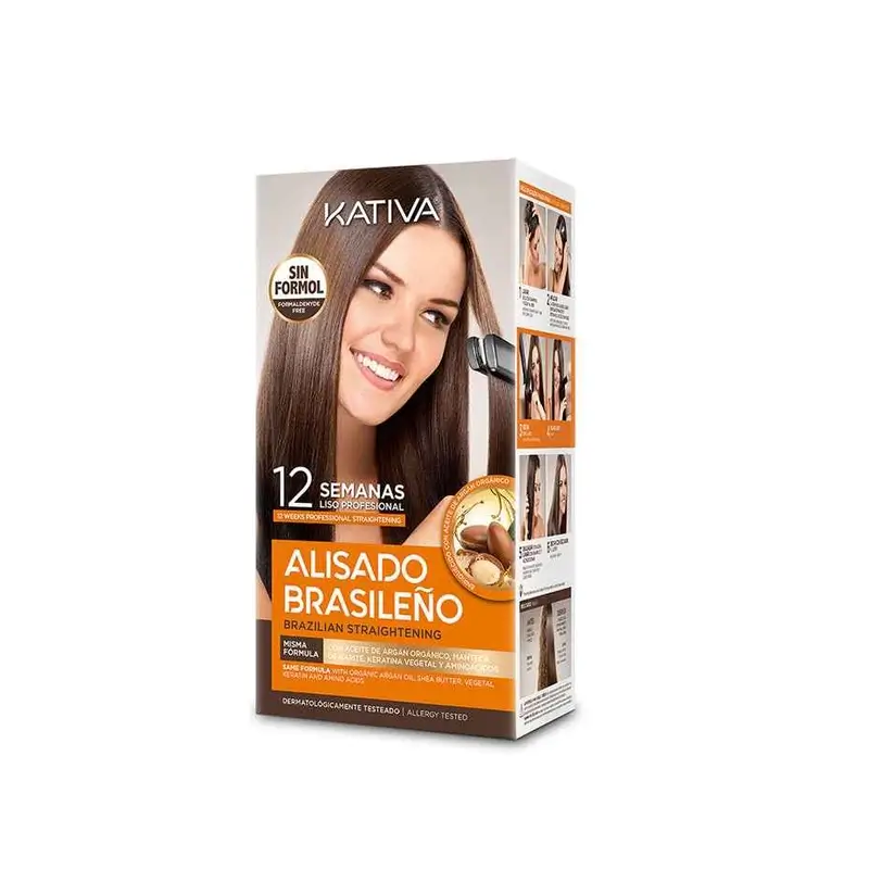 Kativa Kit Alisado De Keratina Con Ácido Hialurónico