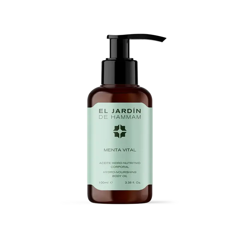 El Jardín De Hammam Aceite Hidro-Nutritivo Corporal Menta Vital , 100 ml