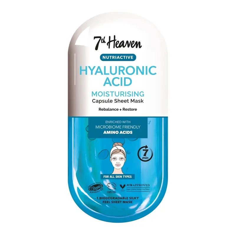 7 Heaven Mascarilla De Ácido Hialurónico , 1 unidades