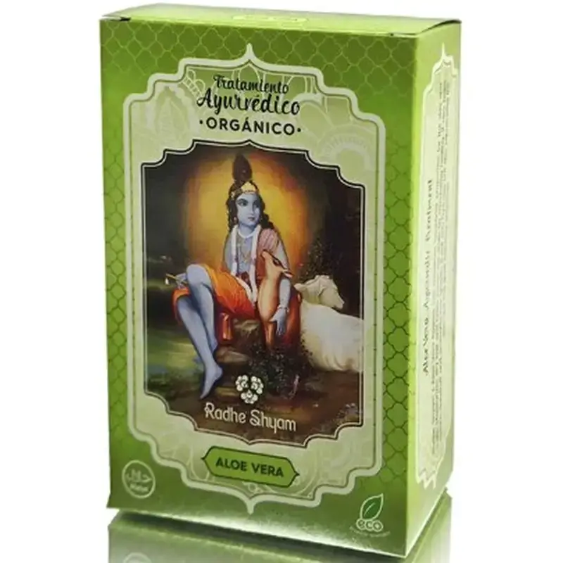 Radhe Shyam Tratamiento Capilar Aloe Vera Ayurvedico , 100 gr
