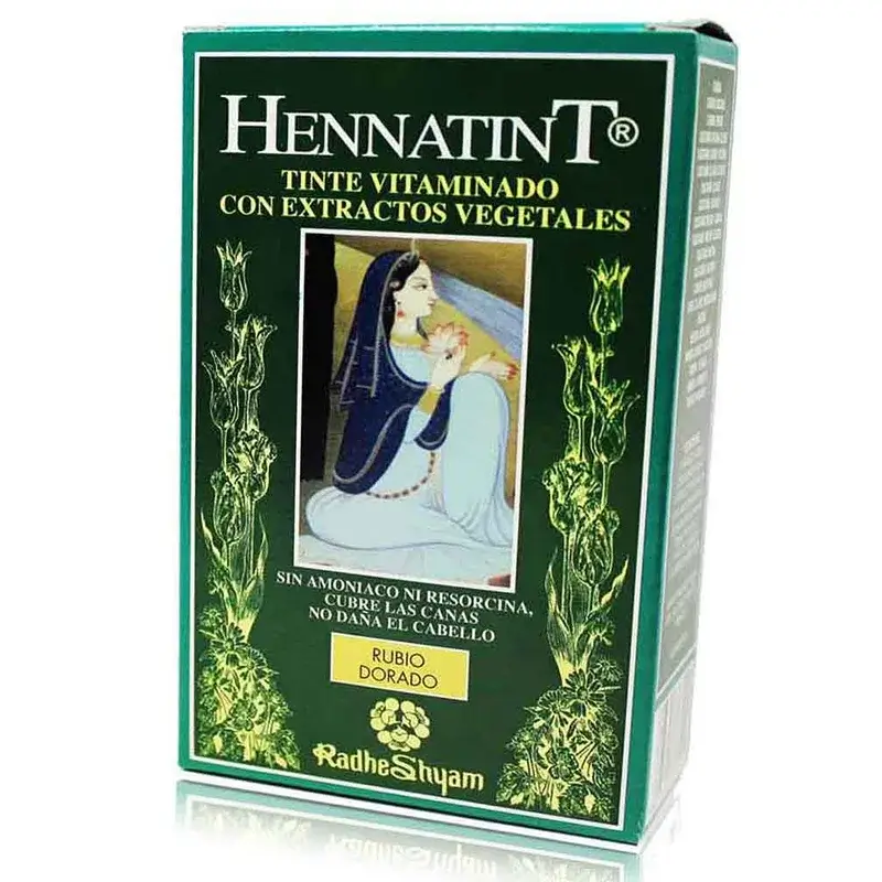 Radhe Shyam Hennatint Rubio Dorado , 60 ml