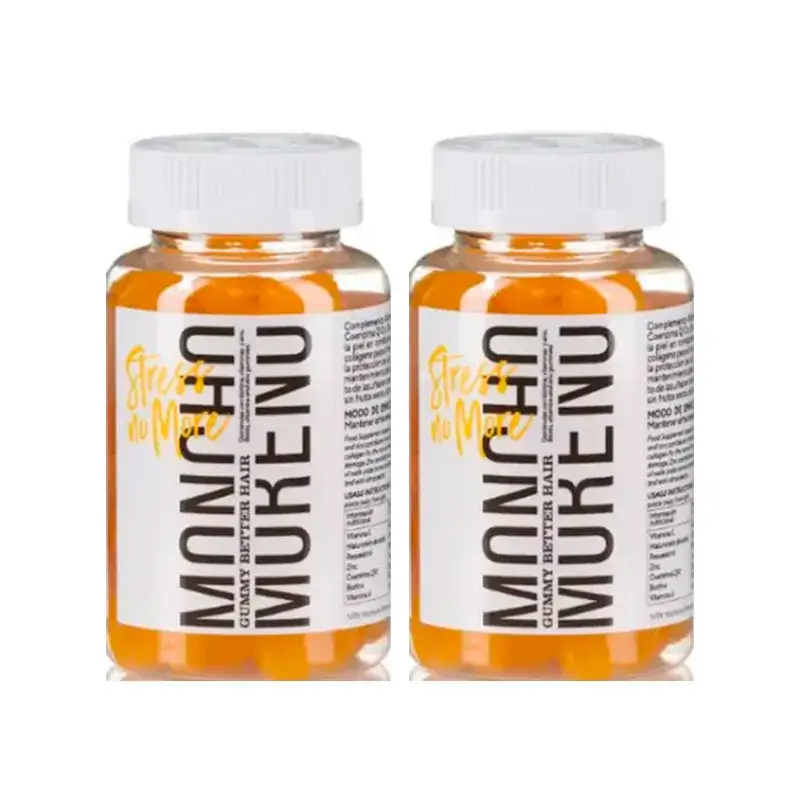 Moncho Moreno Gummy Stress No More, Pack 2 x 60 unidades