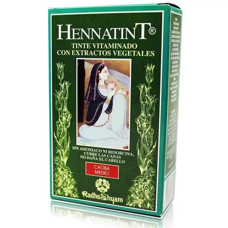 Radhe Shyam Hennatint Caoba Medio , 60 ml