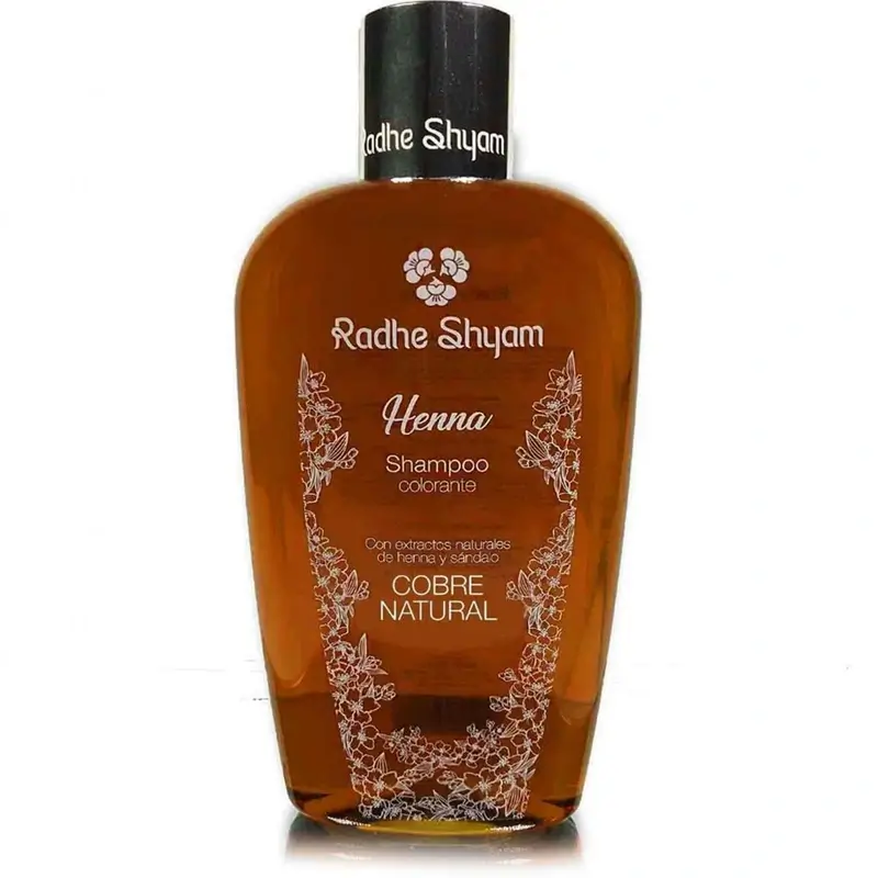 Radhe Shyam Champu Henna Cobre Natural , 250 ml
