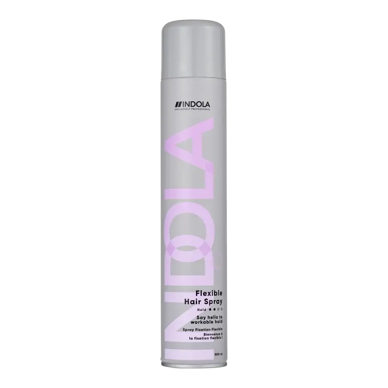 Indola Laca De Fijación Flexible Profesional , 500 Ml