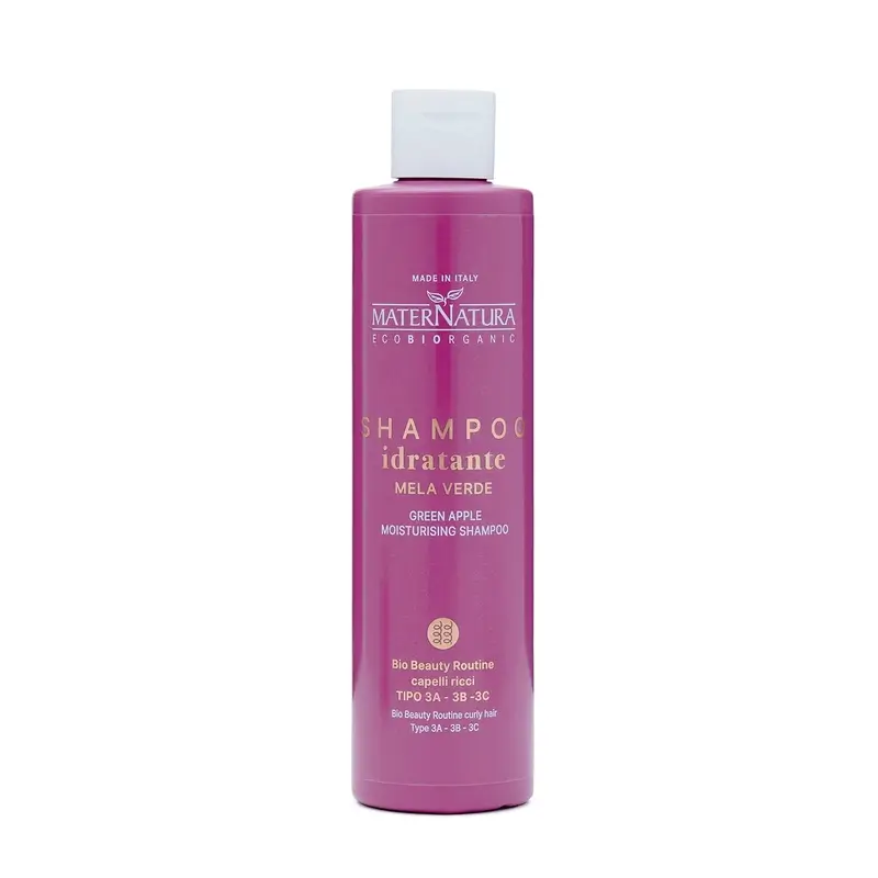 Maternatura Champú Pelo Rizado Manzana, 250 ml