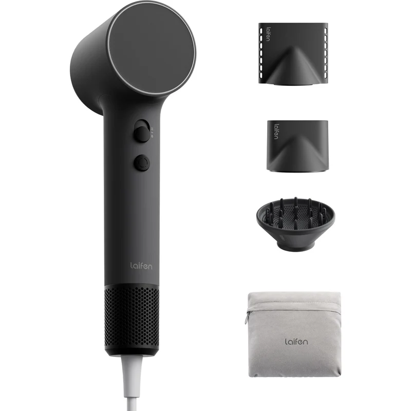 Laifen Air Pro High-Speed Hair Dryer (Midnight Black)
