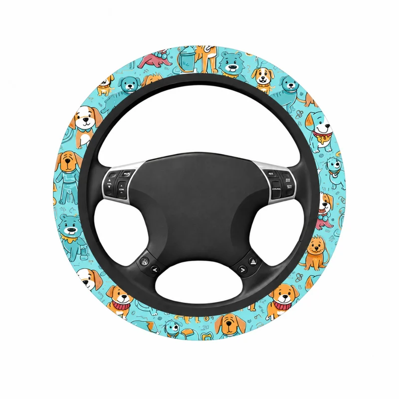 Miomu Cobertor de Volante, Perritos Viajeros
